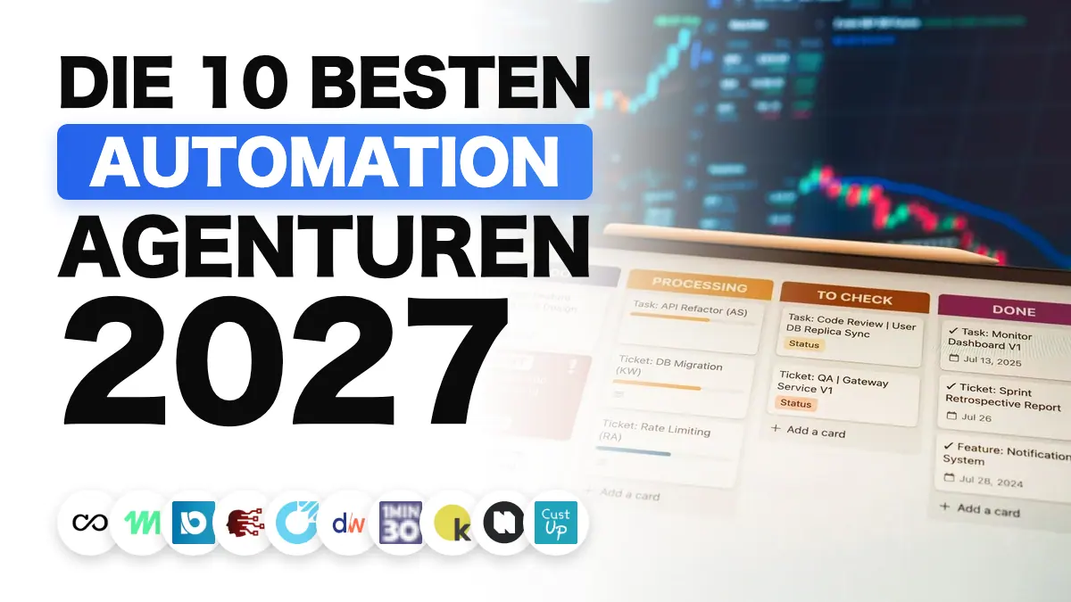 Tablet mit einem Aufgabenmanagement-Workflow auf dem Schreibtisch, illustriert das Ranking der besten Marketing-Automation-Agenturen in Frankreich