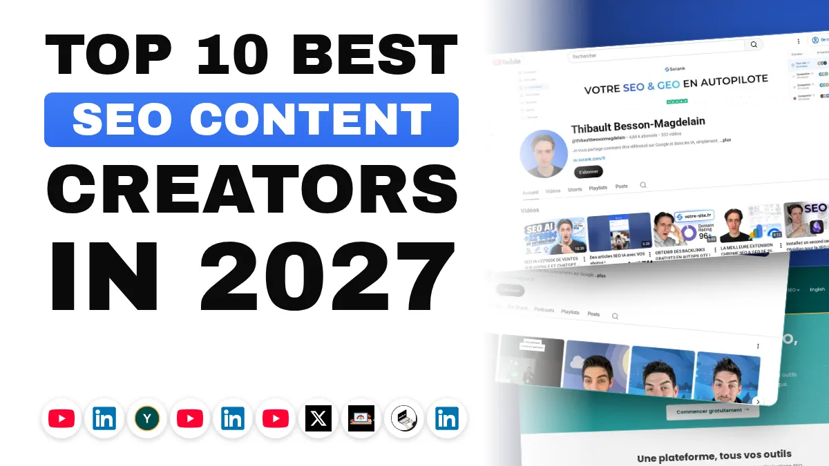 The 10 best SEO content creators in France