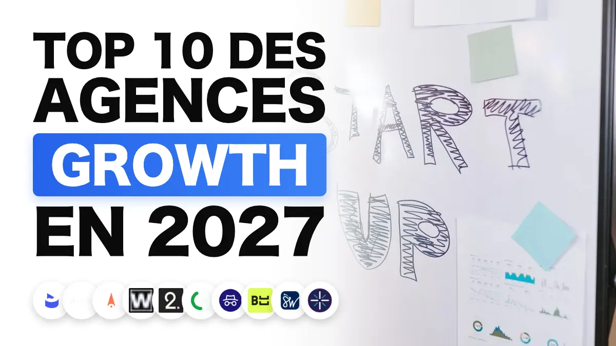 Personne présentant un plan sur un tableau blanc à une équipe de startup, illustrant le classement des meilleures agences de growth marketing en France