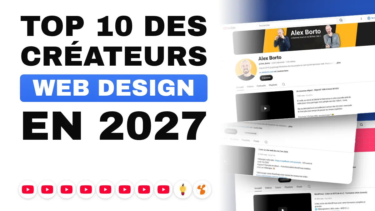 Les 10 meilleurs créateurs de contenu web design en France