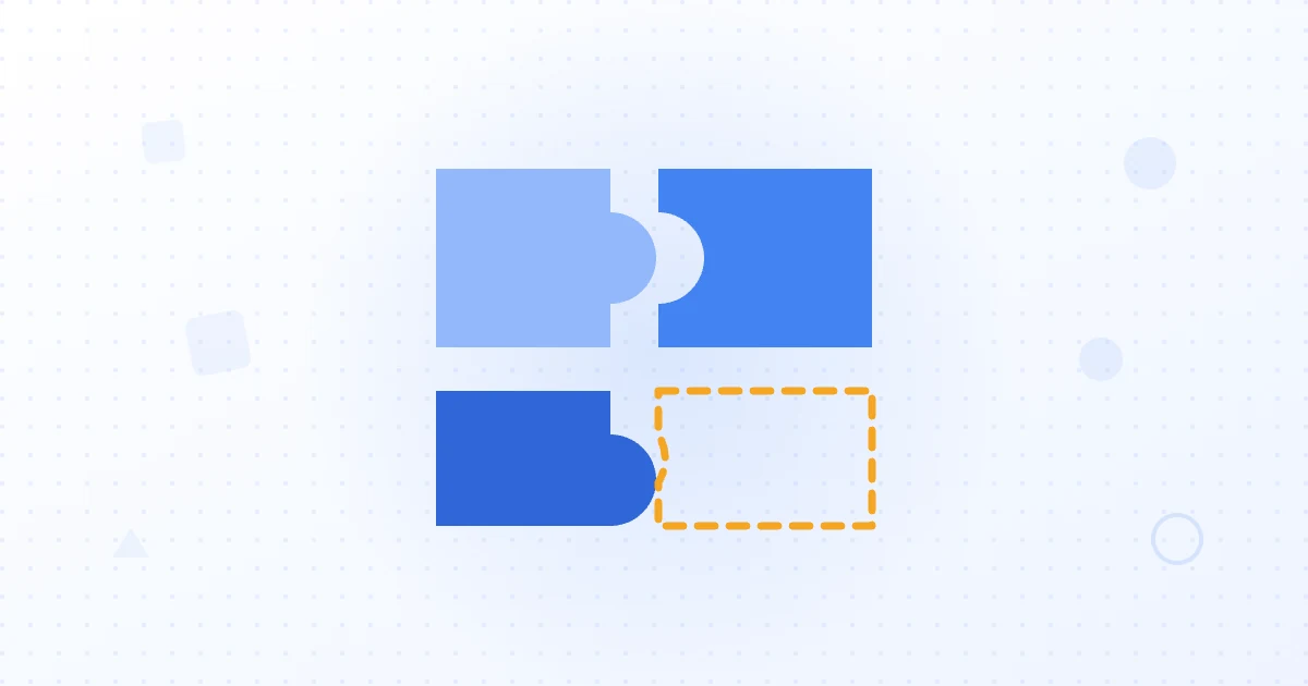 Illustration of a brand being named inside an AI answer while the click counter beneath it stays at zero.