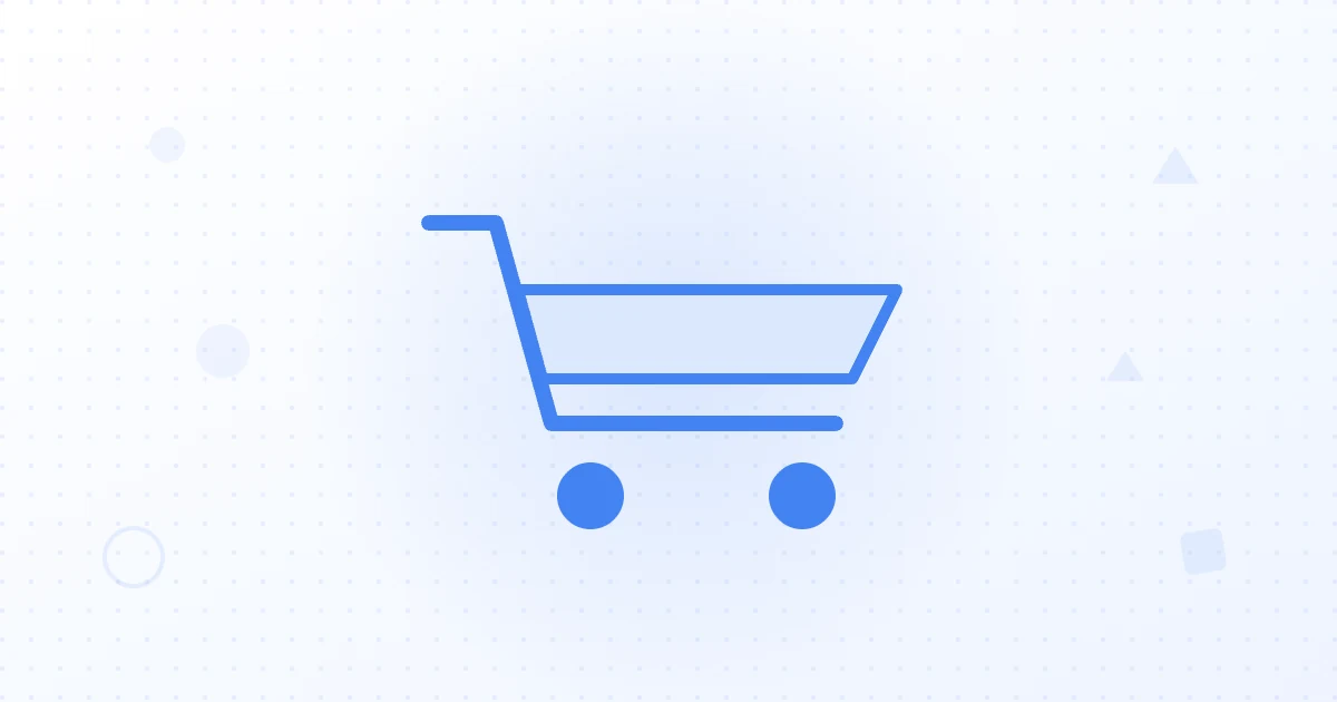 A product feed spreadsheet flowing into Google Shopping listings with images, prices, and availability shown.