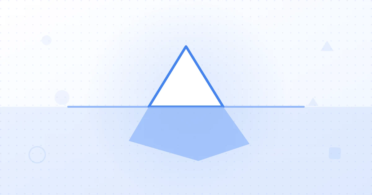 A single search query branching into multiple hidden sub-questions an AI assistant explores before answering.