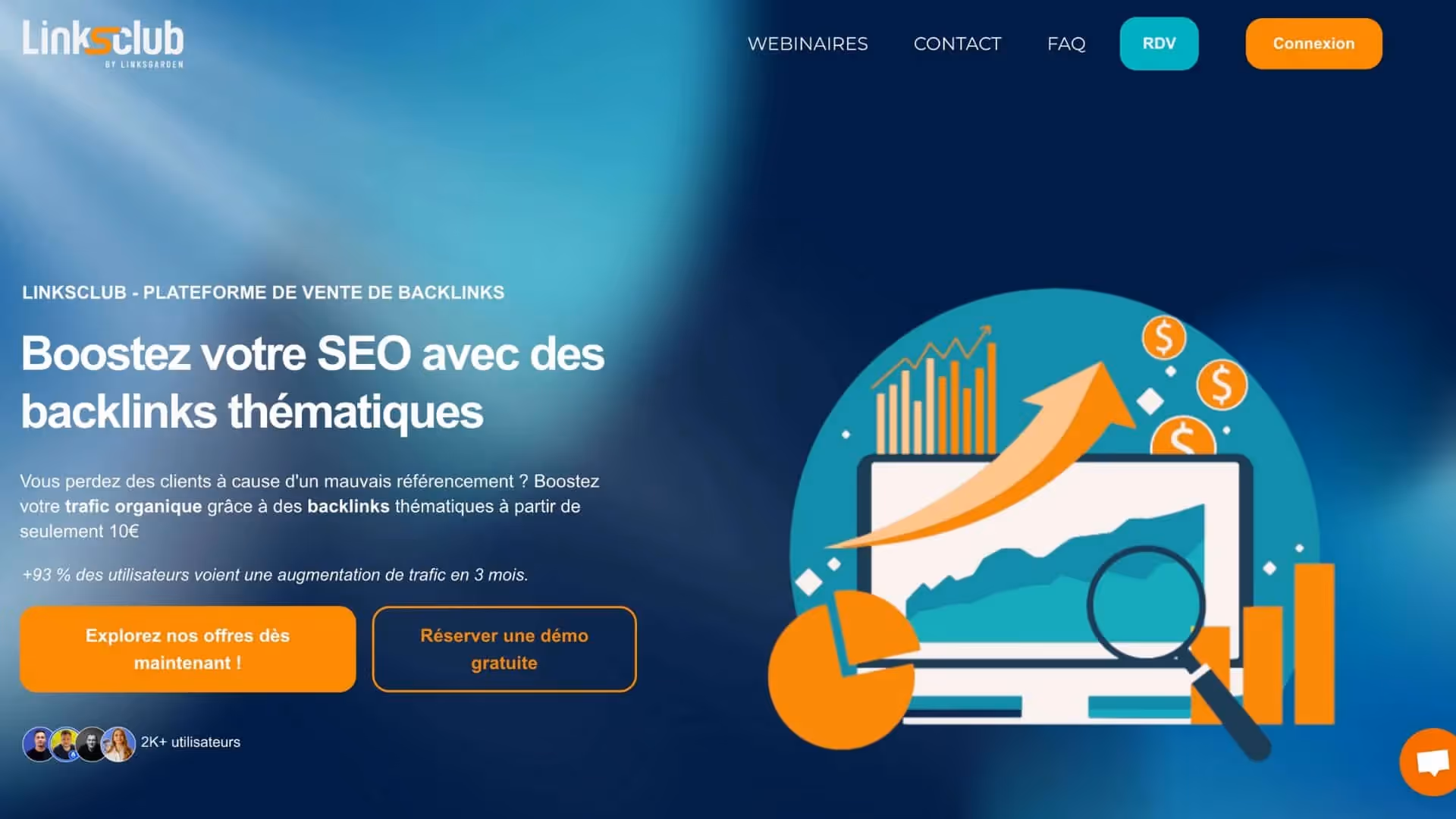 Piattaforma di netlinking LinksClub