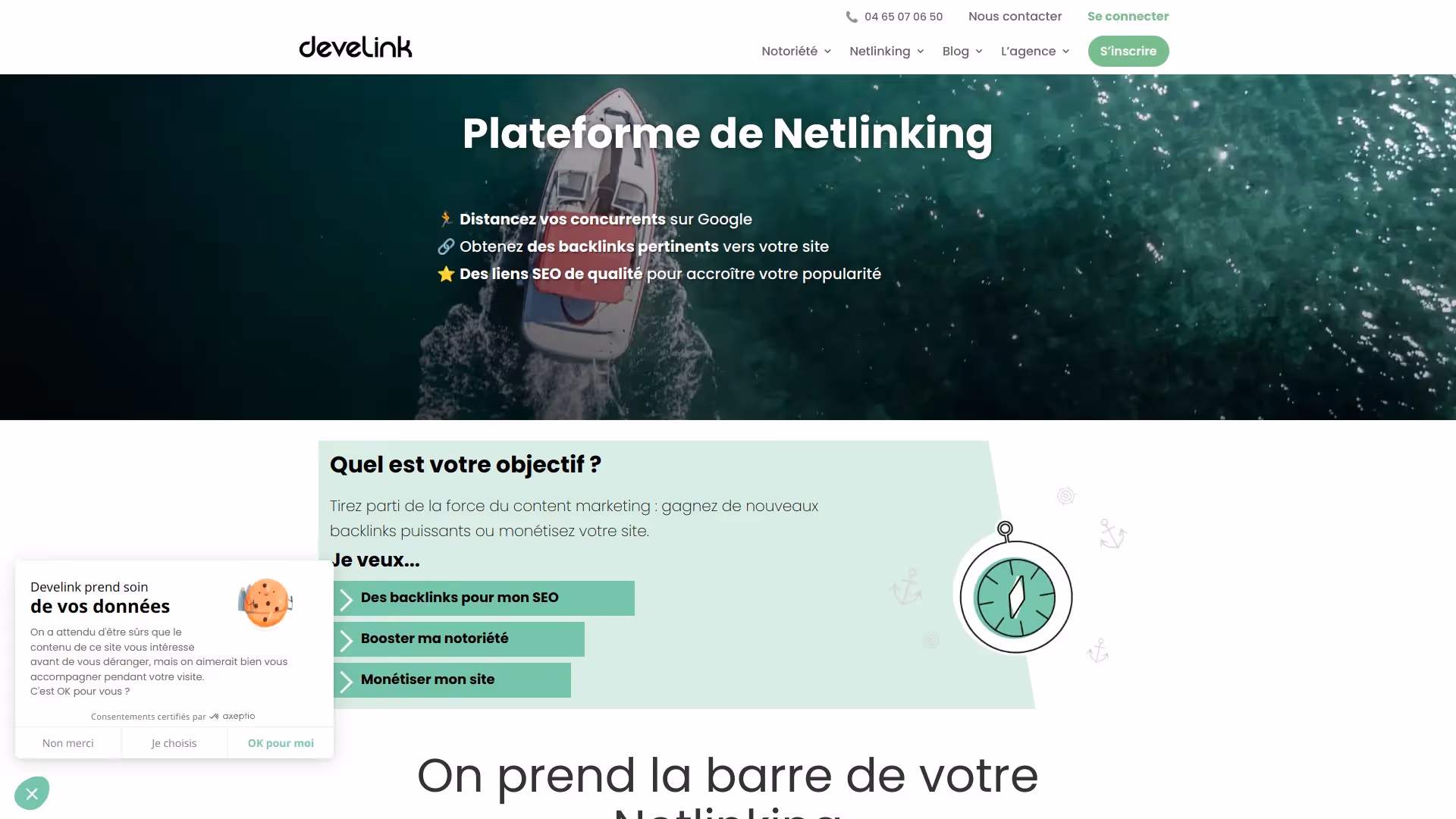 Piattaforma di netlinking Develink