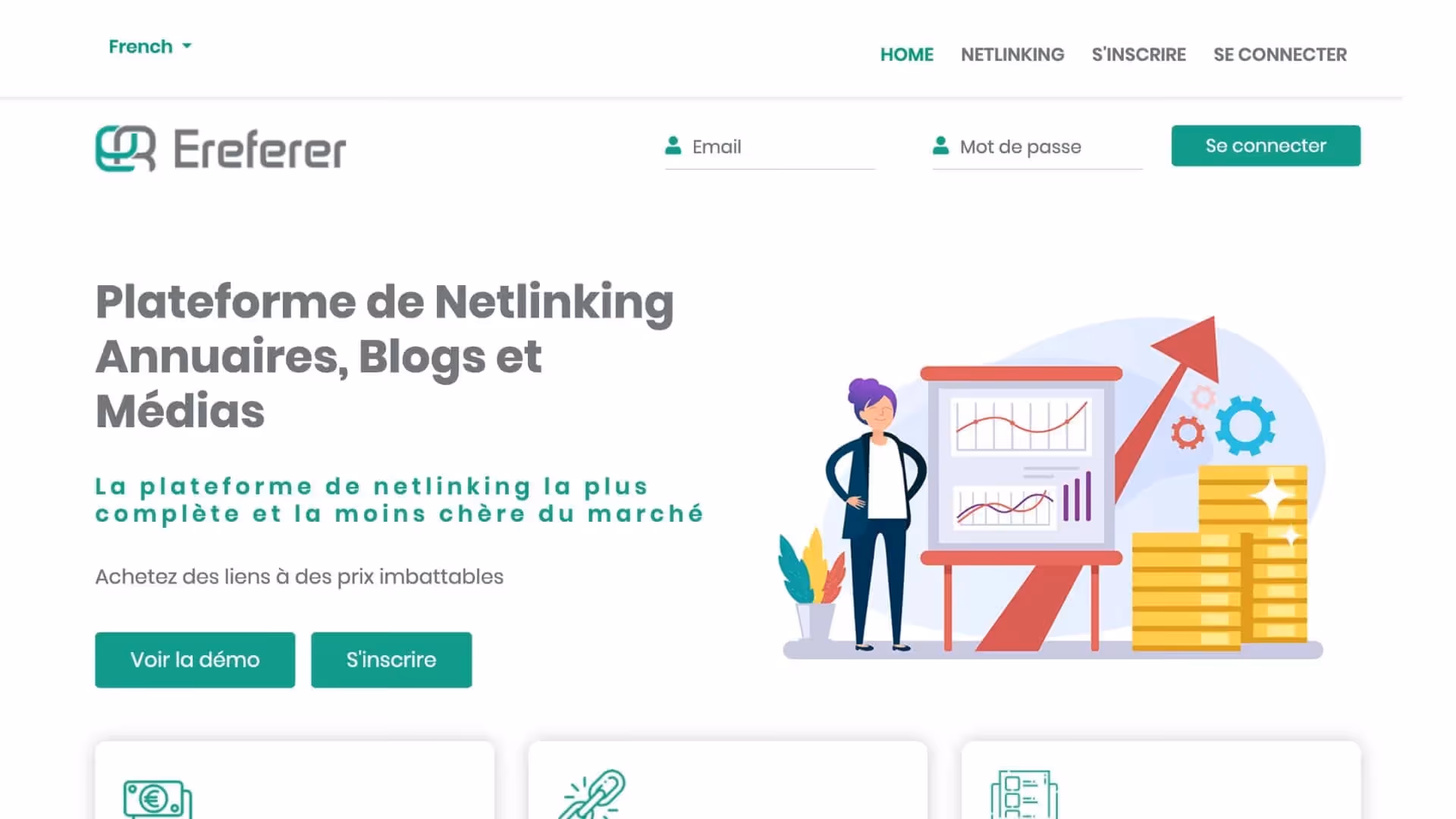 Piattaforma di netlinking Ereferer