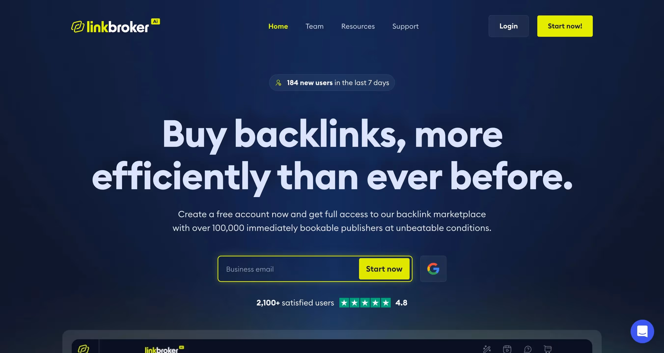 Piattaforma di netlinking Linkbroker