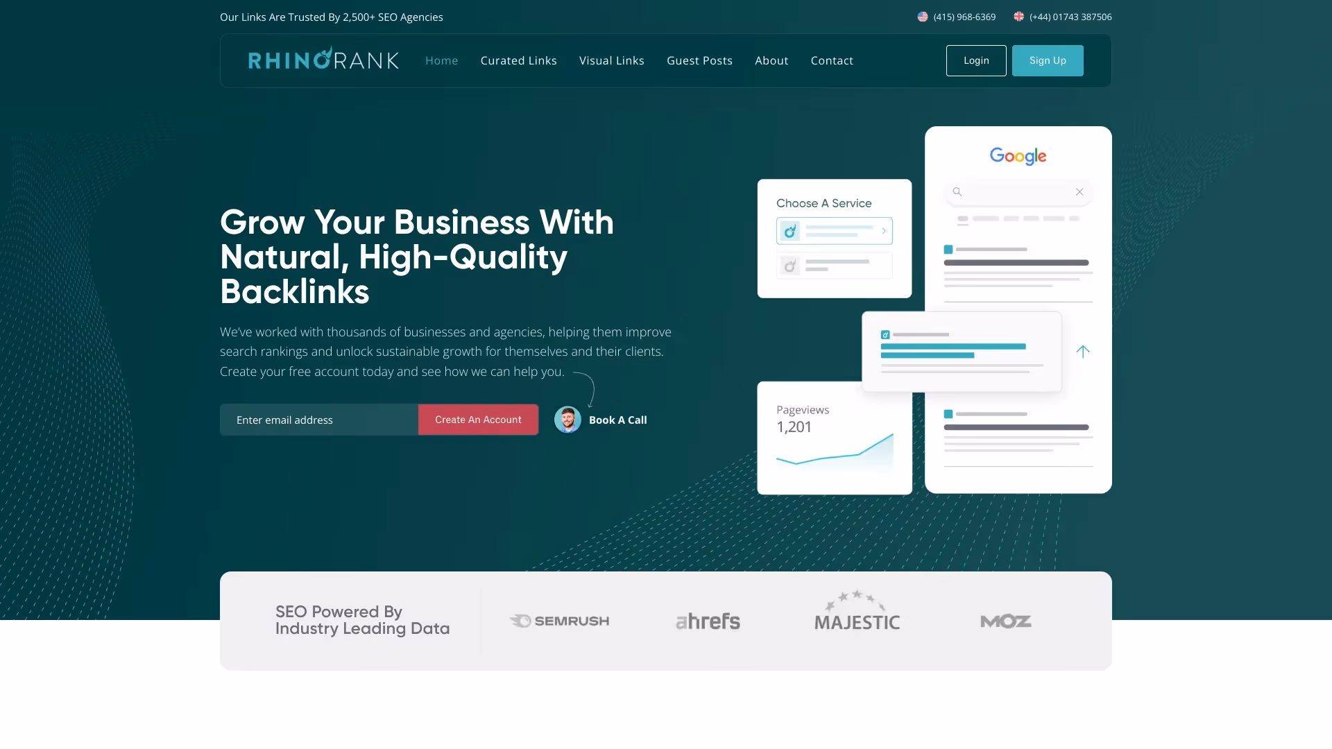 Servizio di netlinking Rhino Rank