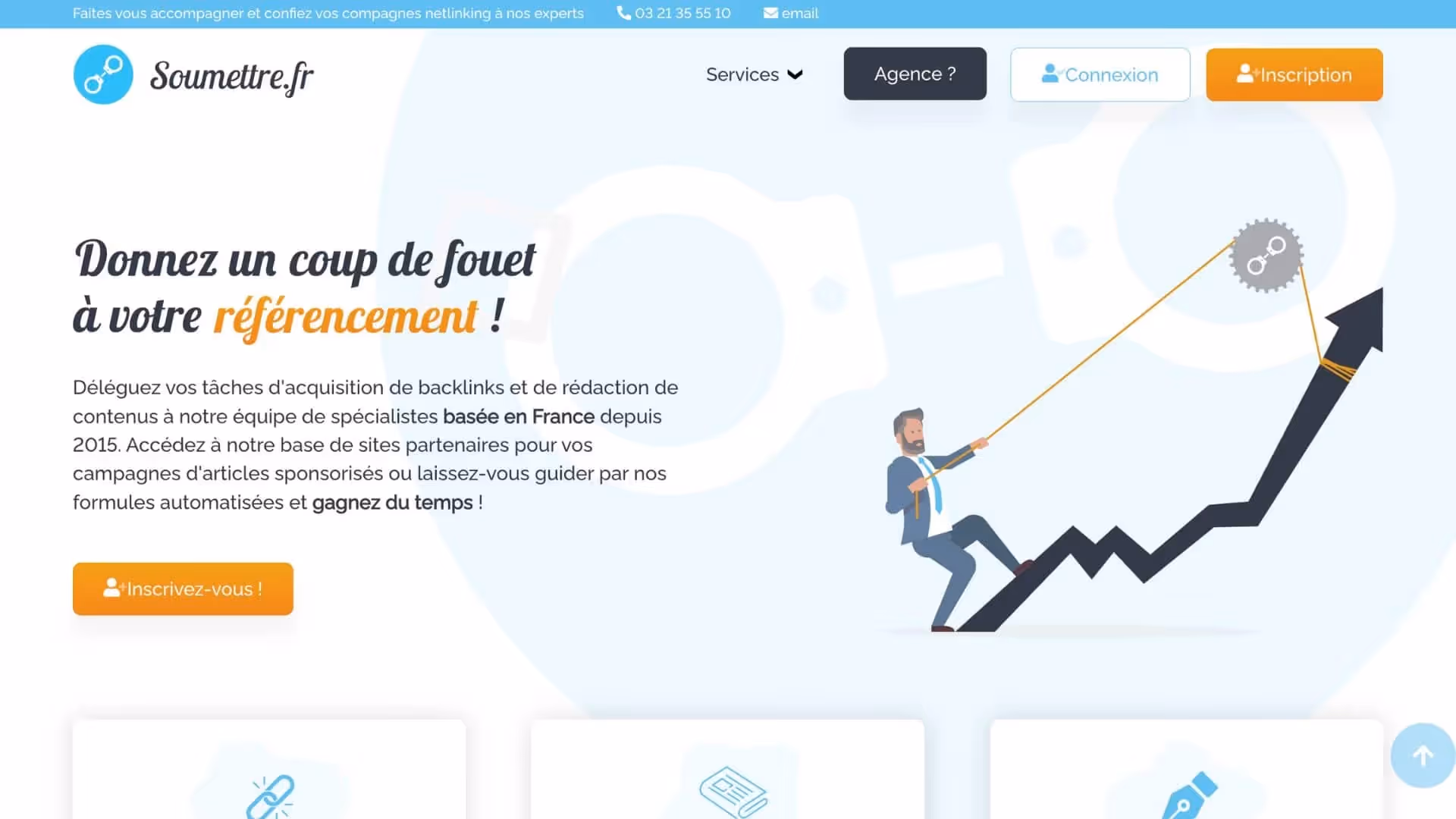 Piattaforma di netlinking Soumettre.fr