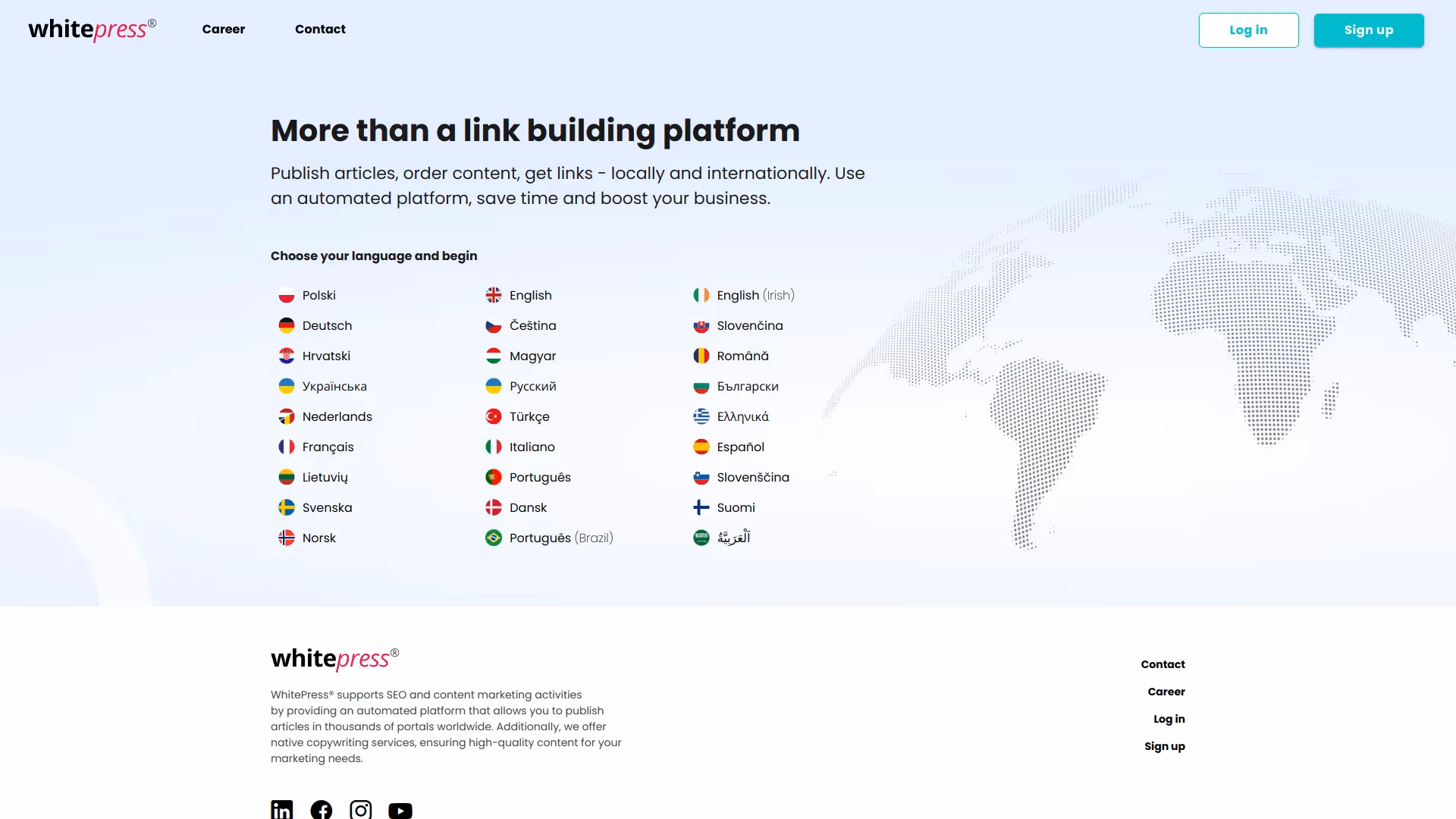 Piattaforma di netlinking WhitePress