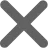 X gris croisé sur fond sombre, icône minimaliste