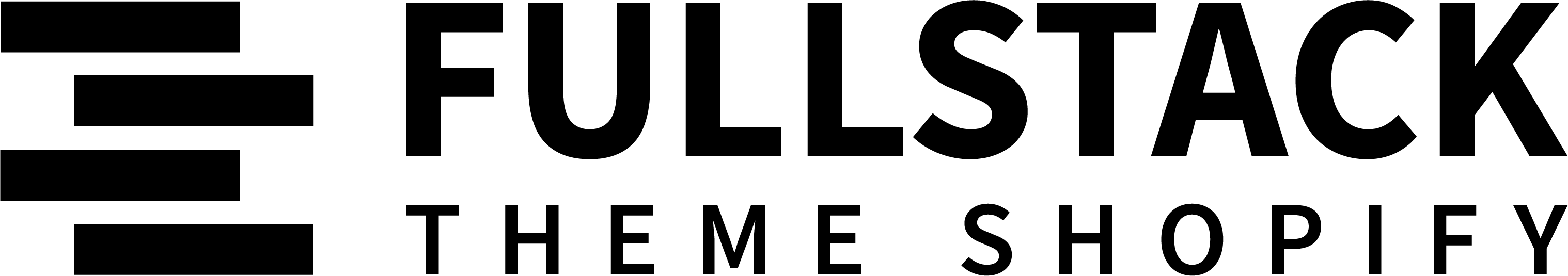 Full Stack with arrow forming part of the letter K in a black font on a white background.