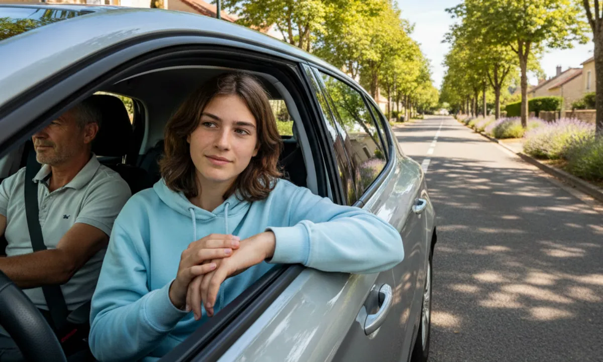 Driving licence at 16 in France - accompanied driving rules